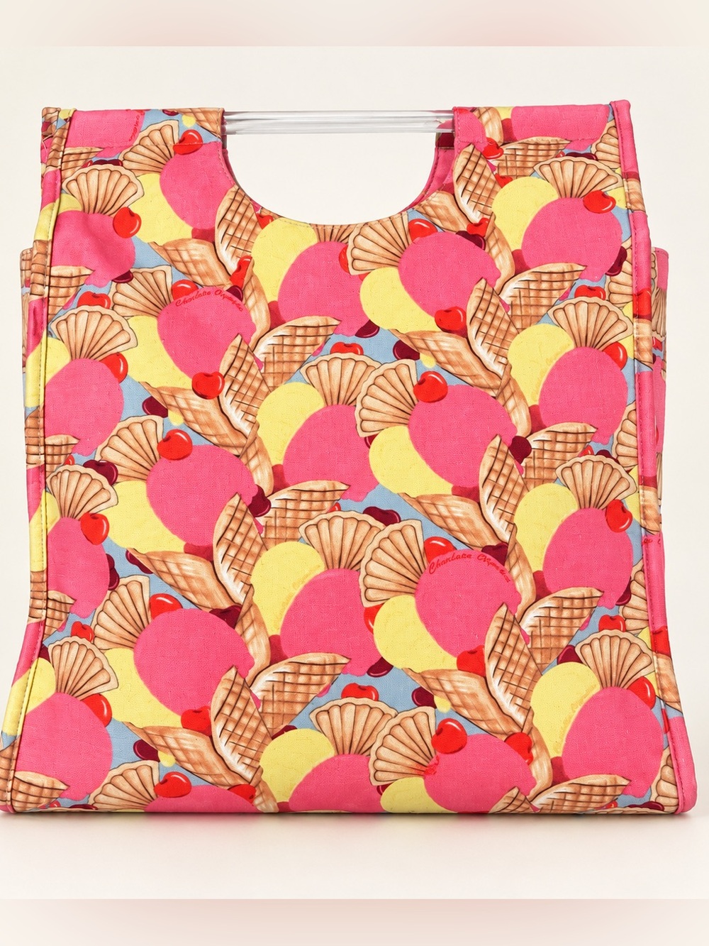 Charlotte Olympia Ice Cream Print Tote – Never Used